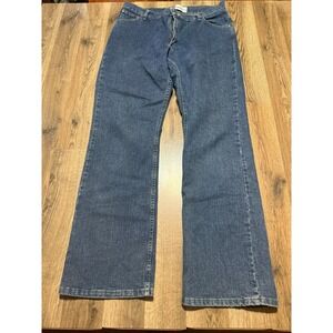 Gander MTN Jeans, Women's Size 14 Regular, Blue, Denim, Stretch Boot Cut Jeans